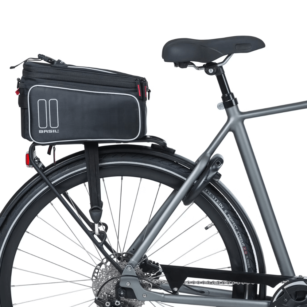 Basil Trunk Bag MIK 7-15L Black