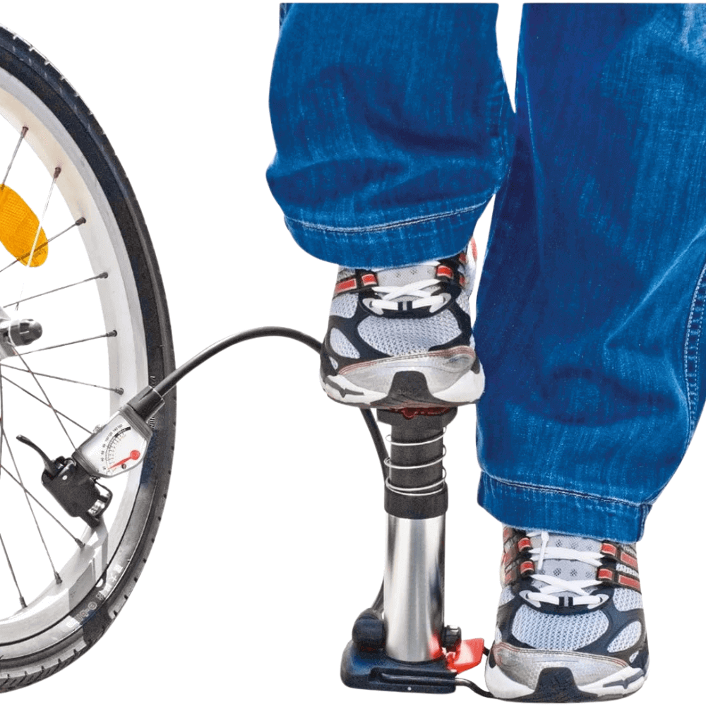 Bikers Dream Mini Foot Pump – Ride Electric - Main Image