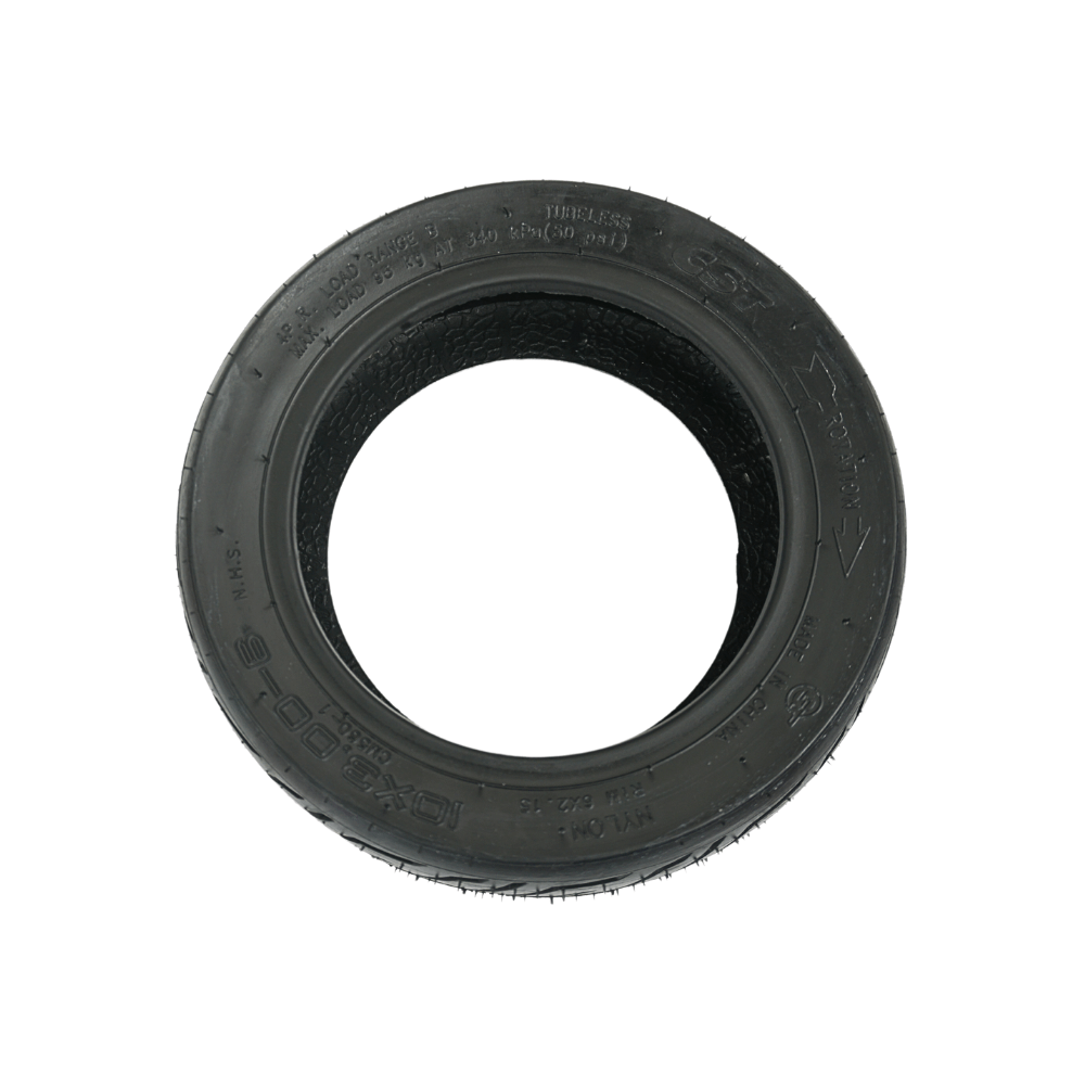tubeless tyre for sscooters in the size 10 x 3 inches