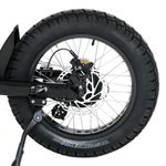 Load image into Gallery viewer, Detail of spokes on Fatboy Bagus V3 electric bike wheel