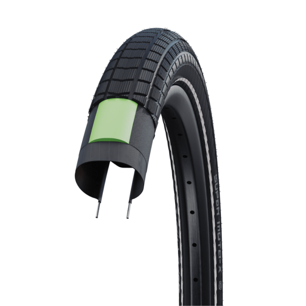 Pneu vélo - Schwalbe - Super Moto TT - Double Defense - RaceGuard® - 27,5x2, 40 - Noir - Sport Pneu vélo - Schwalbe - Super Moto TT - Double Defense - RaceGuard® - 27,5x2, 40 - Noir - Sport
