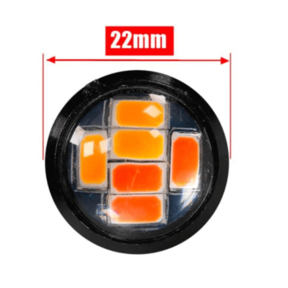 VSETT 10+ Rear LED spotlights (Red/Yellow)