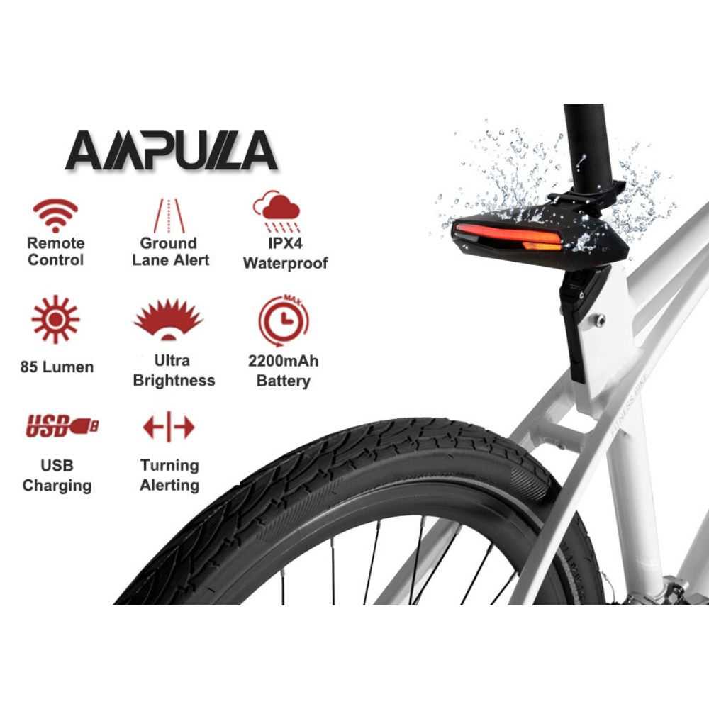 Ampulla Bicycle Rear light C1