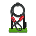 Load image into Gallery viewer, Abus Ultra 410/150 - 140x12mm SH34 + Cobra 10/120mm with loop Green L8
