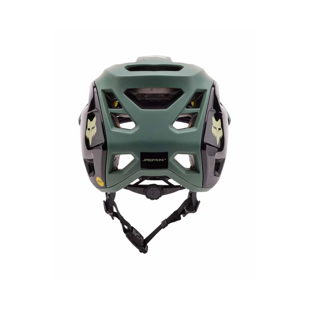 Fox Speedframe Pro Block Helmet, AS Hunter Green