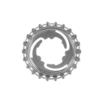 Load image into Gallery viewer, Gates Carbon Drive 22T Surefit 3-lobe for Shimano Alfine Nexus

