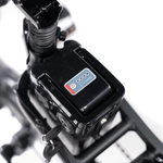 Load image into Gallery viewer, Battery of a black Kristall Y20 fat tyre electric bike
