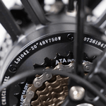 Load image into Gallery viewer, Close up of the braking system in a fat tyre ebike
