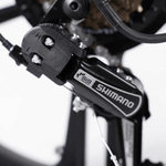 Load image into Gallery viewer, Shimano hydraulic brake system of Kristall Y20 black fat tyre ebike 

