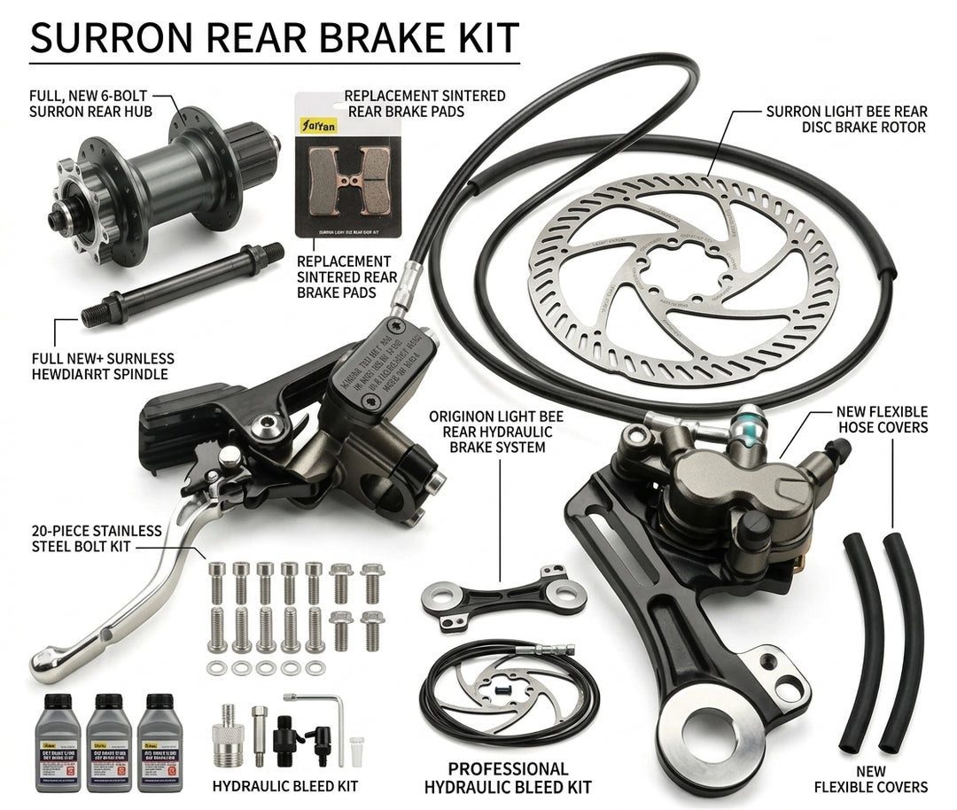 Surron Light Bee Rear Brake Kit