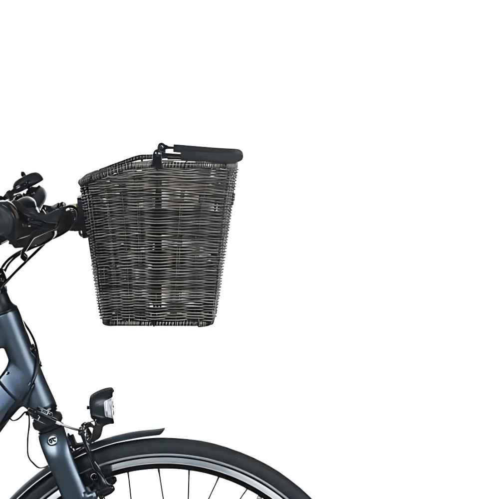 Basil Bremen Front Basket Rattan