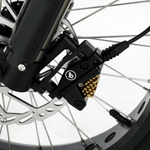 Load image into Gallery viewer, Hydraulic brakes on the Fatboy Bagus V3 electric bike