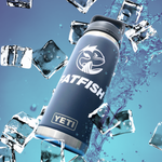 Load image into Gallery viewer, Fatfish Logo Sticker White 50MM
