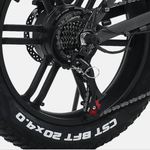 Load image into Gallery viewer, Kristall RX20 48V 750W Fat Tyre Folding Bike
