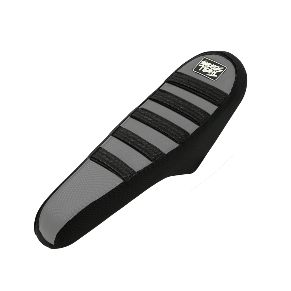 Thrill Seekers Seat Cover Grey Top / Black Ribs - Fatfish OG, OG 2.0 and Biggie